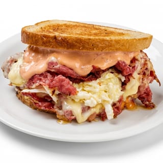 Hot Pastrami Sandwich