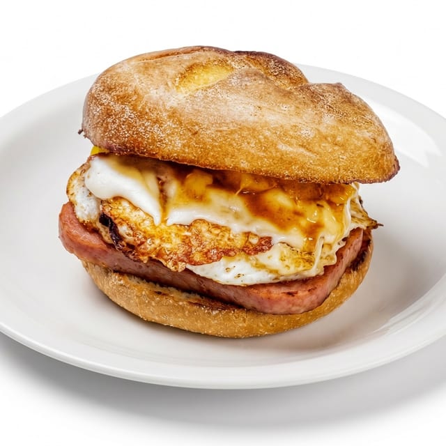 Egg & Cheese Sandwich.