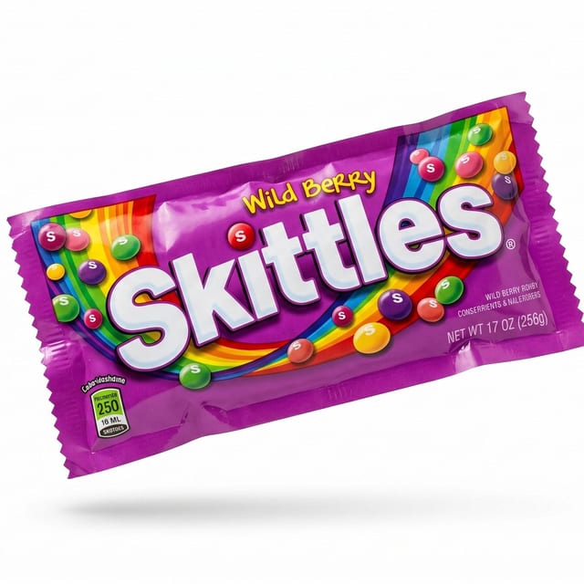 Skittles Wild Berry.