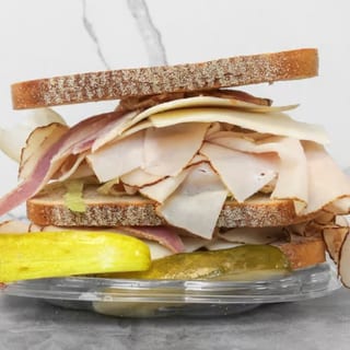 Ham & Cheese Club Sandwich