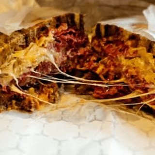 Hot Pastrami Reuben Sandwich