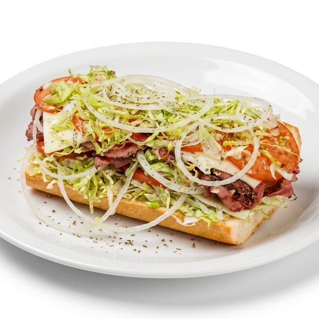 Roast Beef Hoagie.
